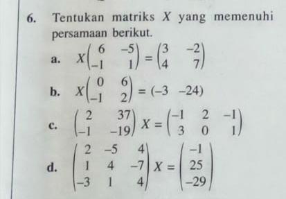 Mohon penjelasan dari Soal ini, materi matriks kelas 11 - Brainly.co.id