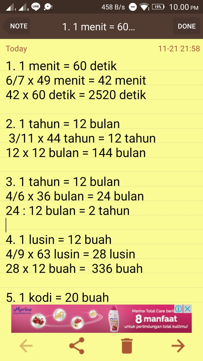 1 Tahun Berapa Detik