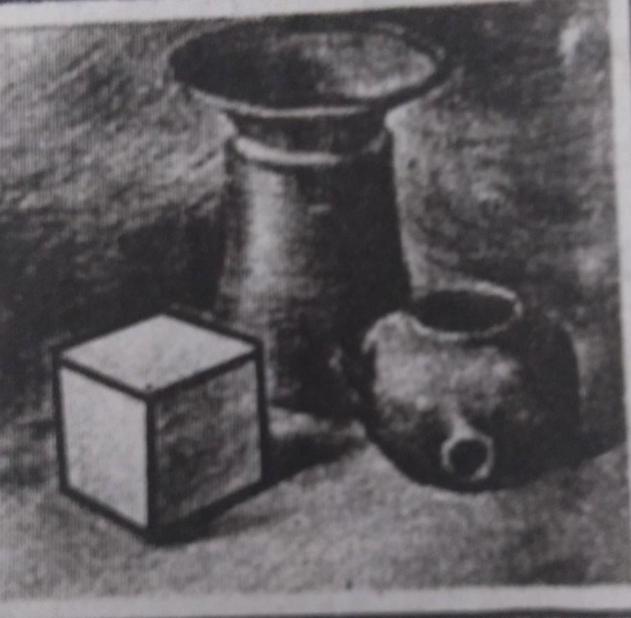 Gambar Di Samping Dibuat Dengan Menggunakan Teknik .... A. Dusel B .Arsir C. Pointilis D. Aquarel - Brainly.co.id 886_X_904_jpg