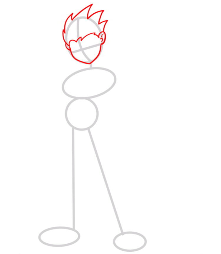 рисовать героев из мультфильма юные титаны