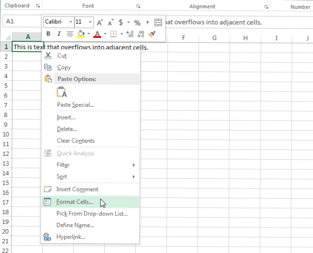 Cara Menyembunyikan Komentar, Rumus, Teks Melimpah, dan Garis Lintang di  Excel (Bagaimana caranya) | Kiat komputer dan informasi berguna tentang  teknologi modern!