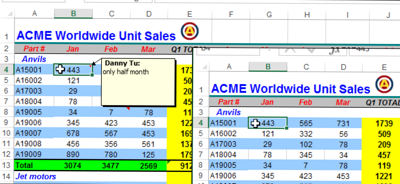 Cara Menyembunyikan Komentar, Rumus, Teks Melimpah, dan Garis Lintang di  Excel (Bagaimana caranya) | Kiat komputer dan informasi berguna tentang  teknologi modern!