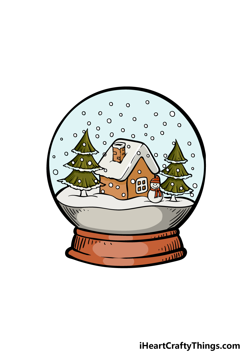 Snow globes drawings