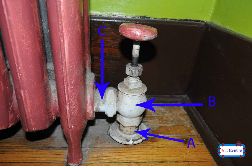 Как избавиться от воздушной пробки в батарее отопления