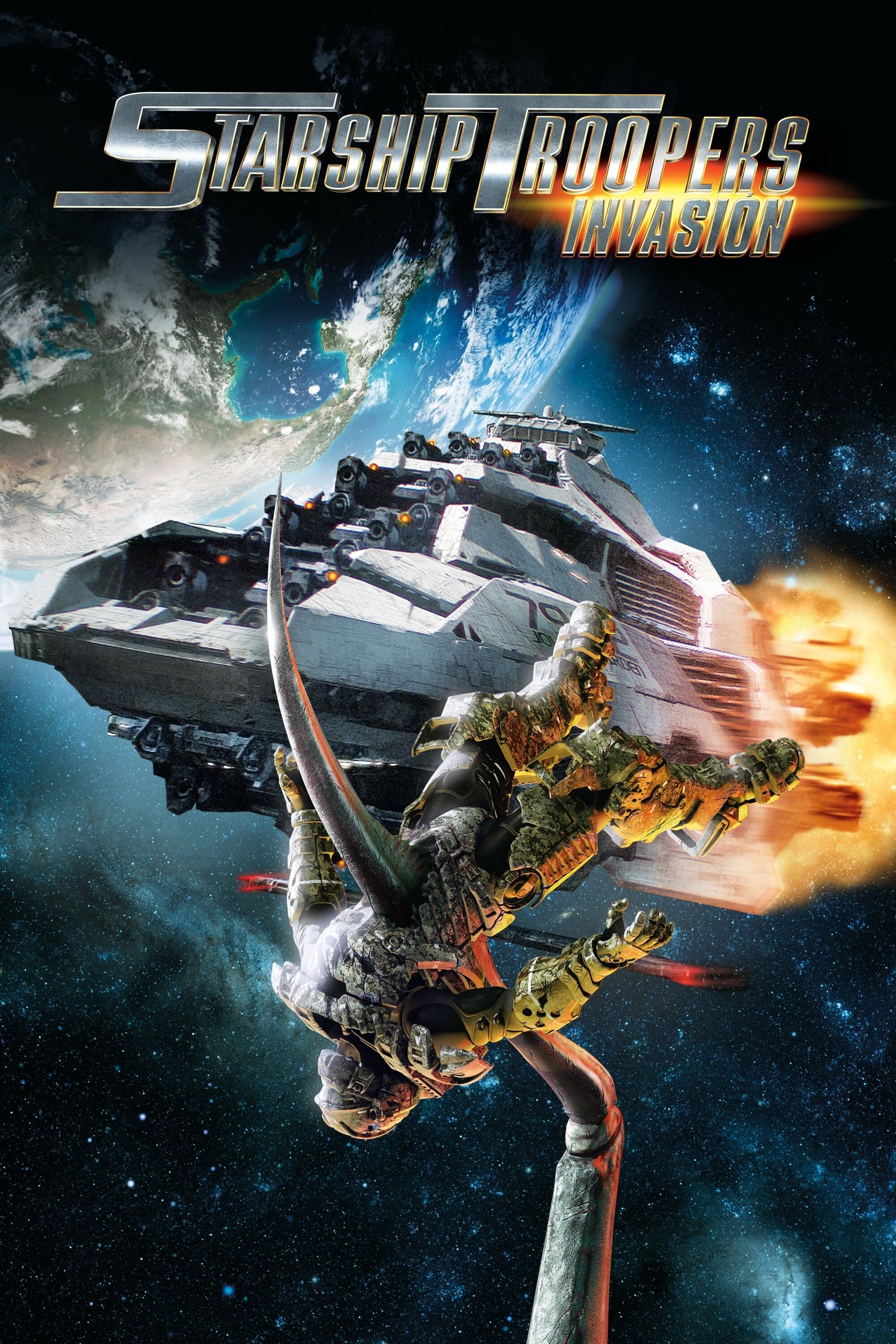 Starship Troopers Invasion 2012 Hindi Dual Audio ESub