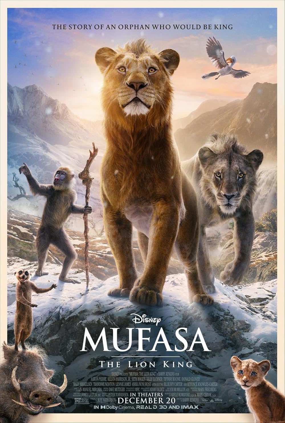 Mufasa The Lion King 2024 Hindi ORG Dual Audio ESub