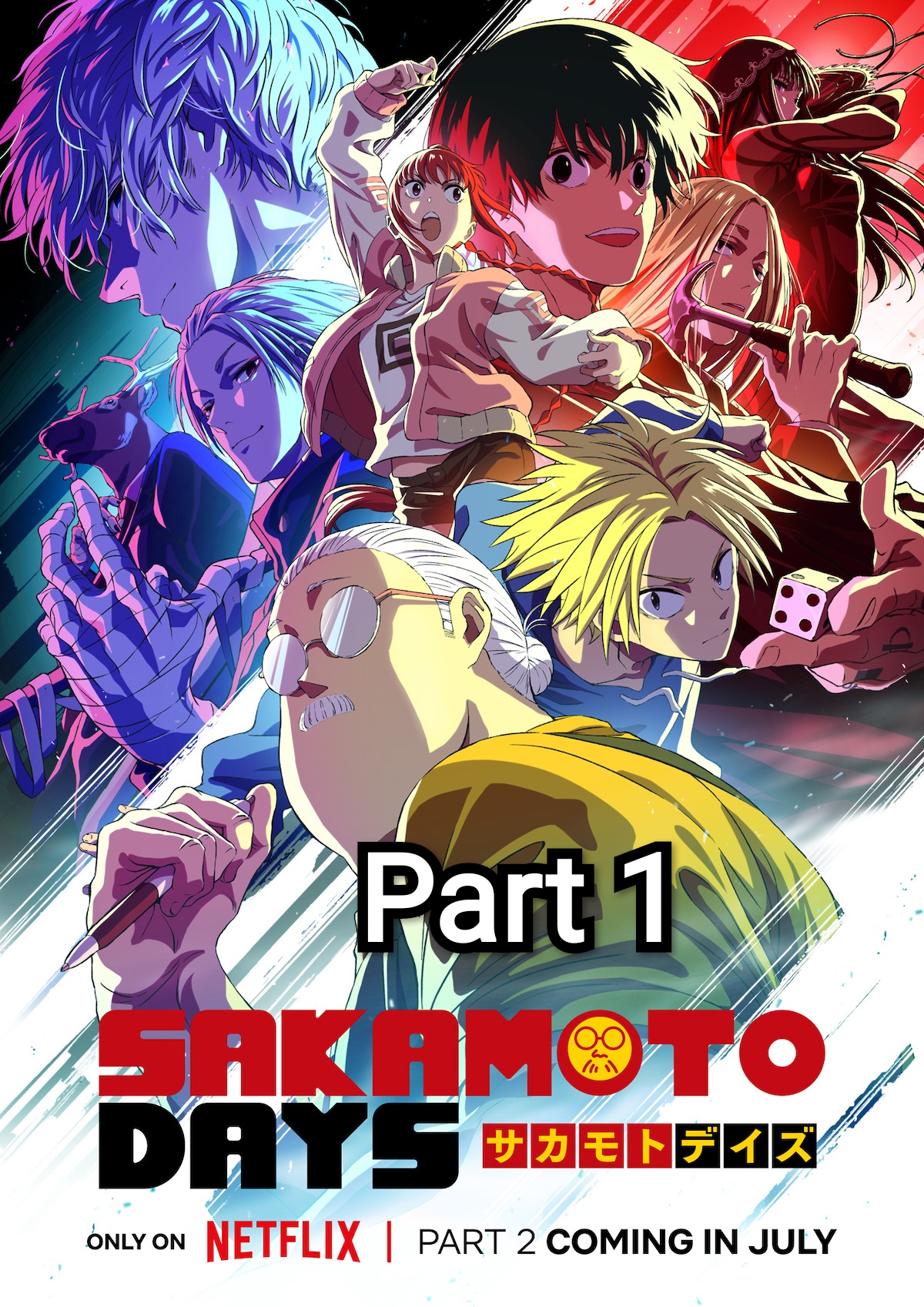 Sakamoto Days (2025) S1 Ep 1-11 Hindi ORG NetFlix