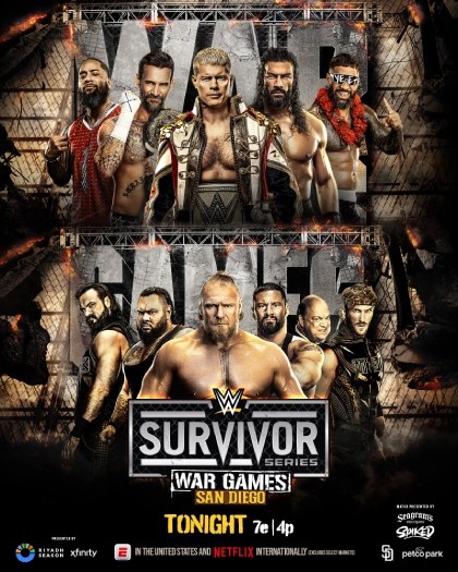 WWE Survivor Series WarGames (2025) English Netflix
