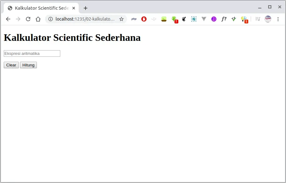 PHP: Membuat Kalkulator Biasa dan Scientific Sederhana | Jago Ngoding
