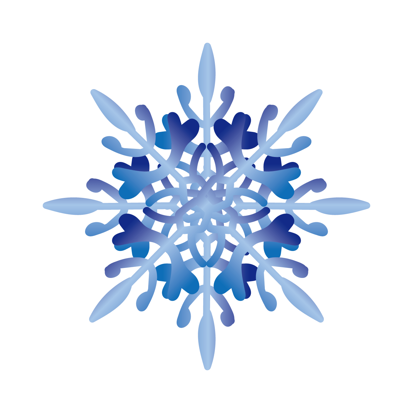 冬！ゴージャスな雪の結晶 無料 イラスト！ | 商用フリー(無料)のイラスト素材なら「イラストマンション」