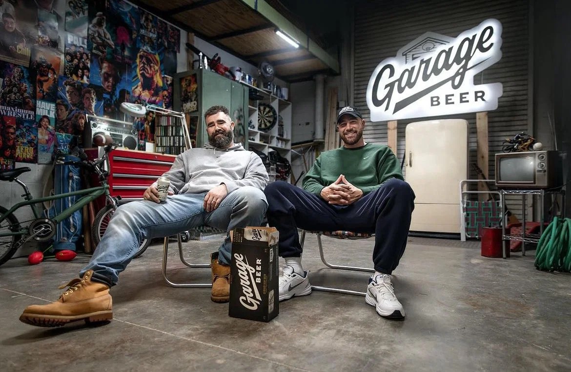 Jason & Travis Kelce Announce First Joint Investment As NFL Duo Ventures Into 1.6 Billion Worth Industry With Garage Beer