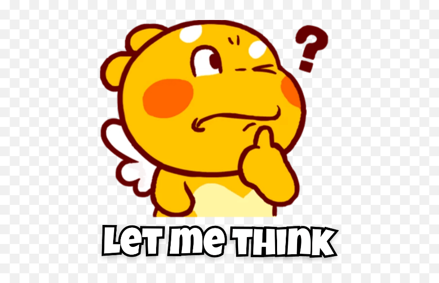 Qoobee Agapi Facebook Doubt Gif Emoji Facebook Emoticon Stickers Free Transparent Emoji Emojipng Com