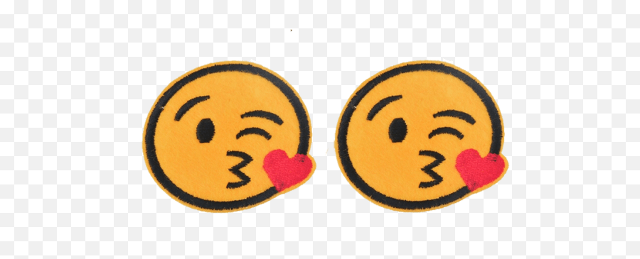 Parche Emoticono Beso Smiley Emoji Emoticon De Beso Free Transparent Emoji Emojipng Com