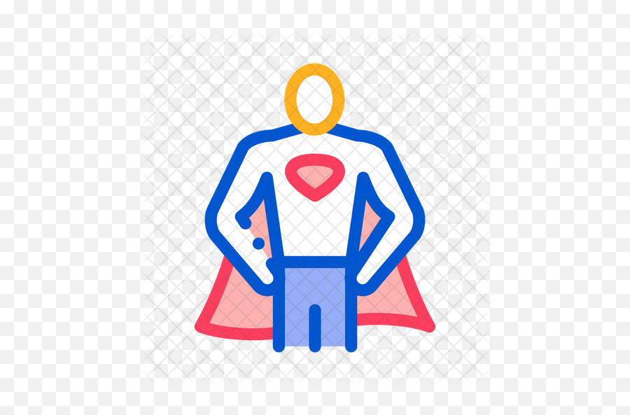 Superman Icon Of Colored Outline Style Superman Icon Png Superman Logo Svg Free Transparent Png Images Pngaaa Com
