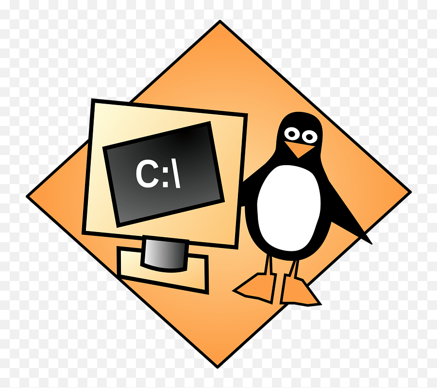 Penguin Tux Linux Free Vector Graphic On Pixabay Dosbox Icone Png Tux Logo Free Transparent Png Images Pngaaa Com