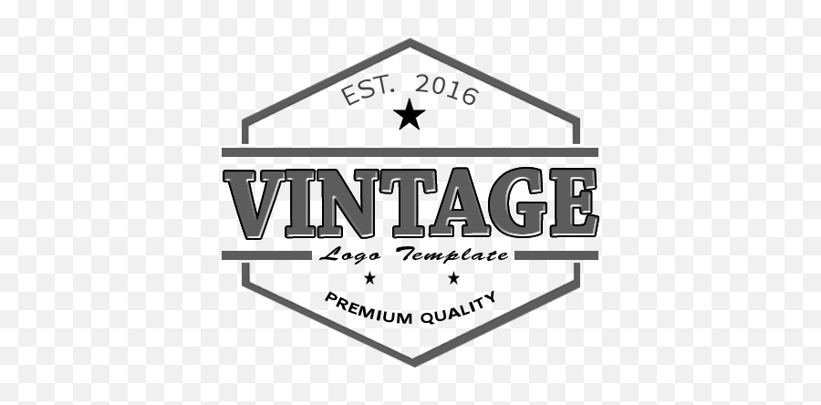 Vintage Logo Template Png Sign Logo Template Free Transparent Png Images Pngaaa Com