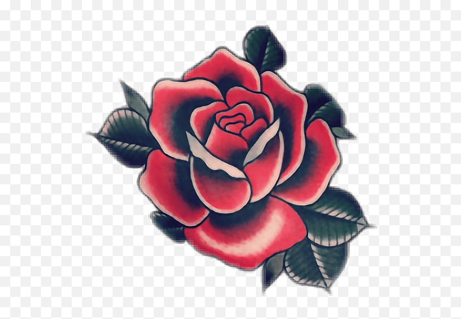 Rose Tattoo - Picsart Rose Tattoo Png,Rose Tattoo Png - Free Transparent Png Images - Pngaaa.com 623_x_900_png