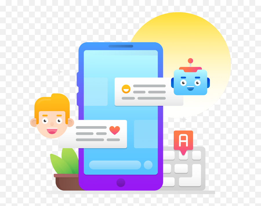 Hugo Chatbot Free Vector Illustration Vector Chatbot Icon Png Free Vector Png Free Transparent Png Images Pngaaa Com