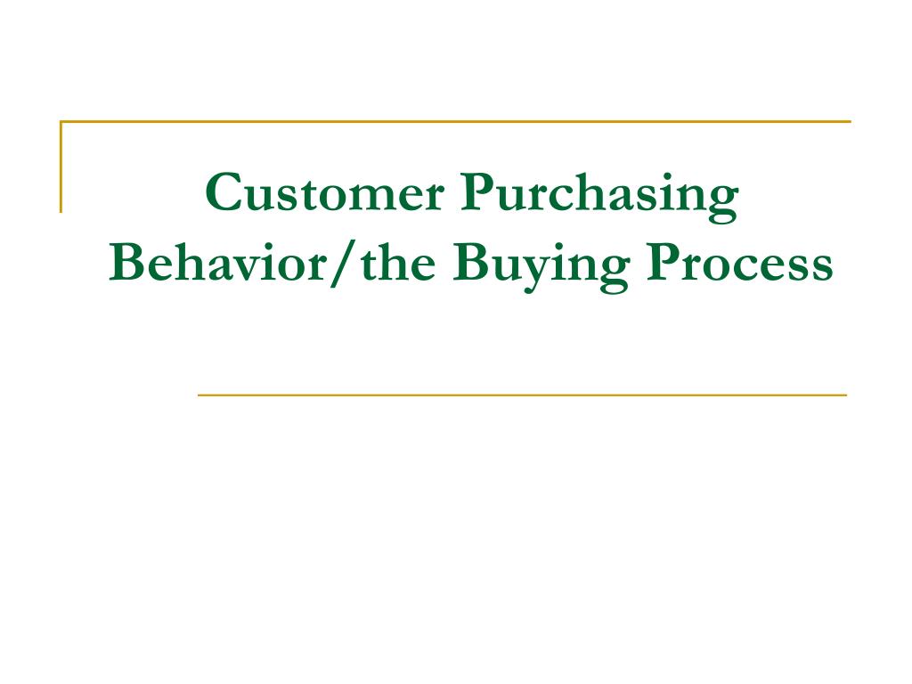  The purchasing behavior process changes with the times. Introducing 7 from the earliest to the latest