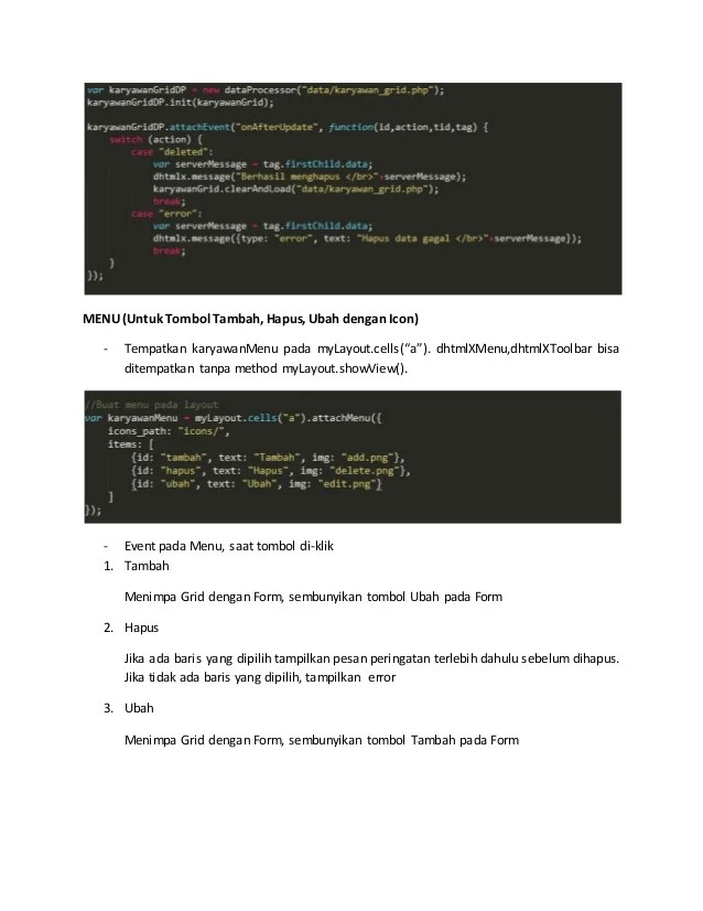 Belajar Pemrograman Berbasis Web PHP DHTMLX Part 7 - Join Tables CRUD