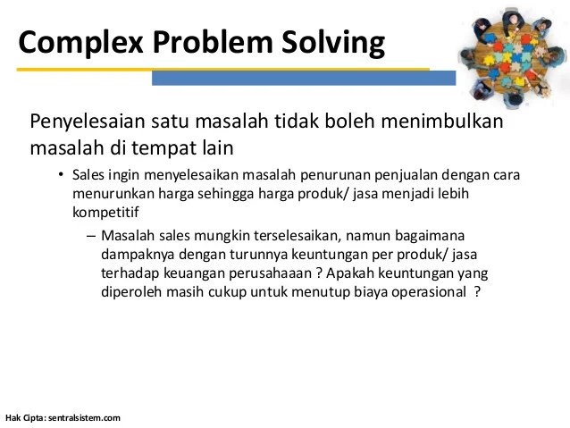 Complex Problem Solving
