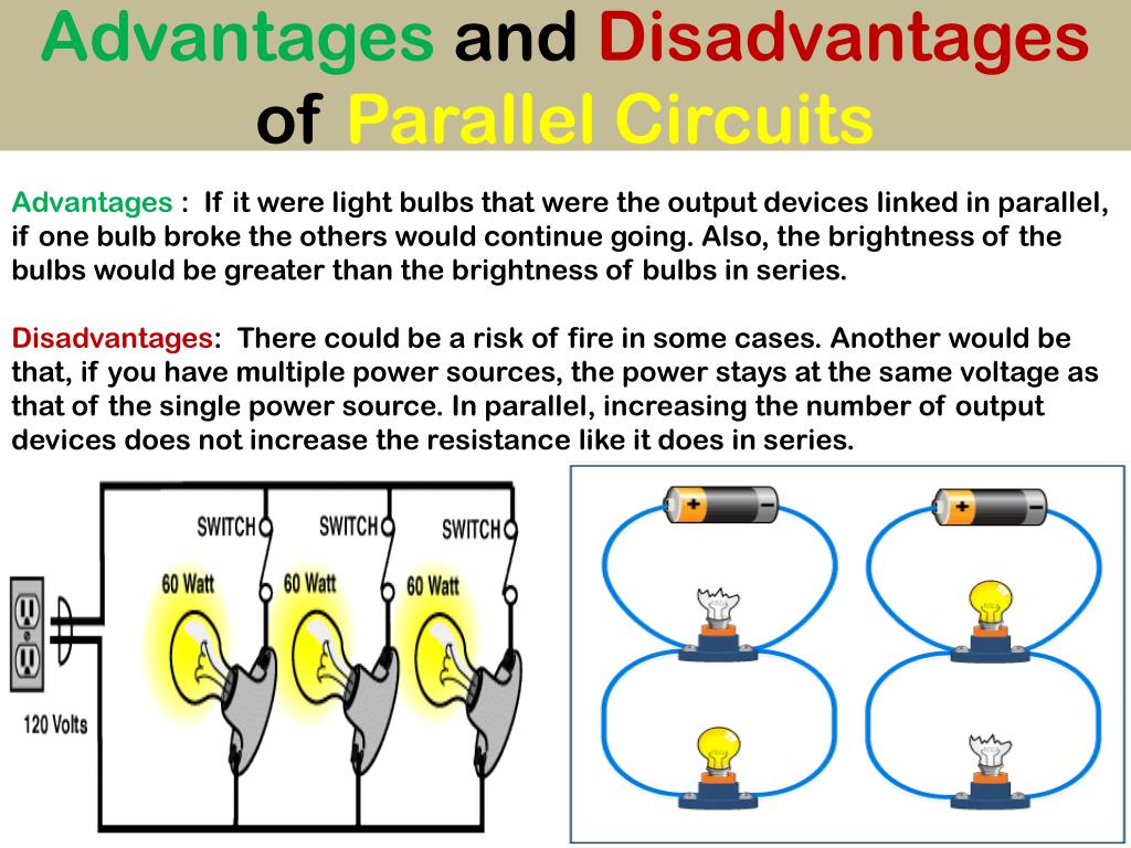 Advantages And Disadvantages Of Series Circuits Parallel Lines