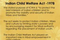 Indian Child Welfare Act importance