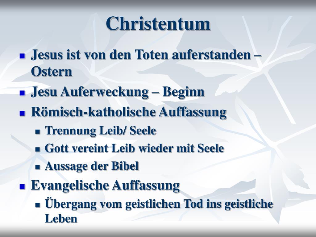 Ppt Sterben Auferstehung Powerpoint Presentation Free Download Id 4944383