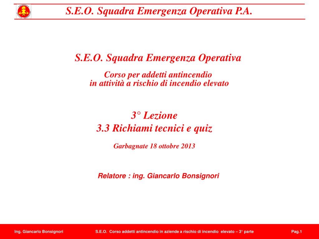 Ppt - Relatore : Ing. Giancarlo Bonsignori Powerpoint Presentation, Free Download - Id:5567172 768_x_1024_jpg