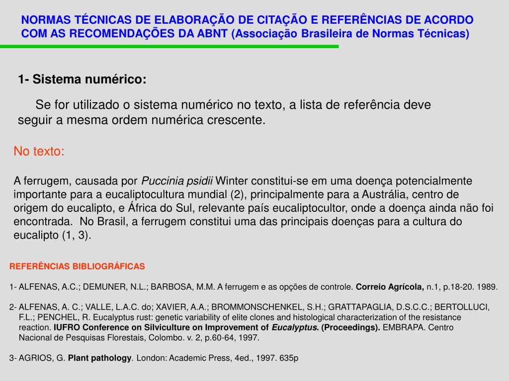 Ppt Citacao Nbr Powerpoint Presentation Free Download Id 7024584