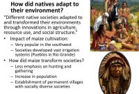 How did ancient Native Americans adapt to deserts