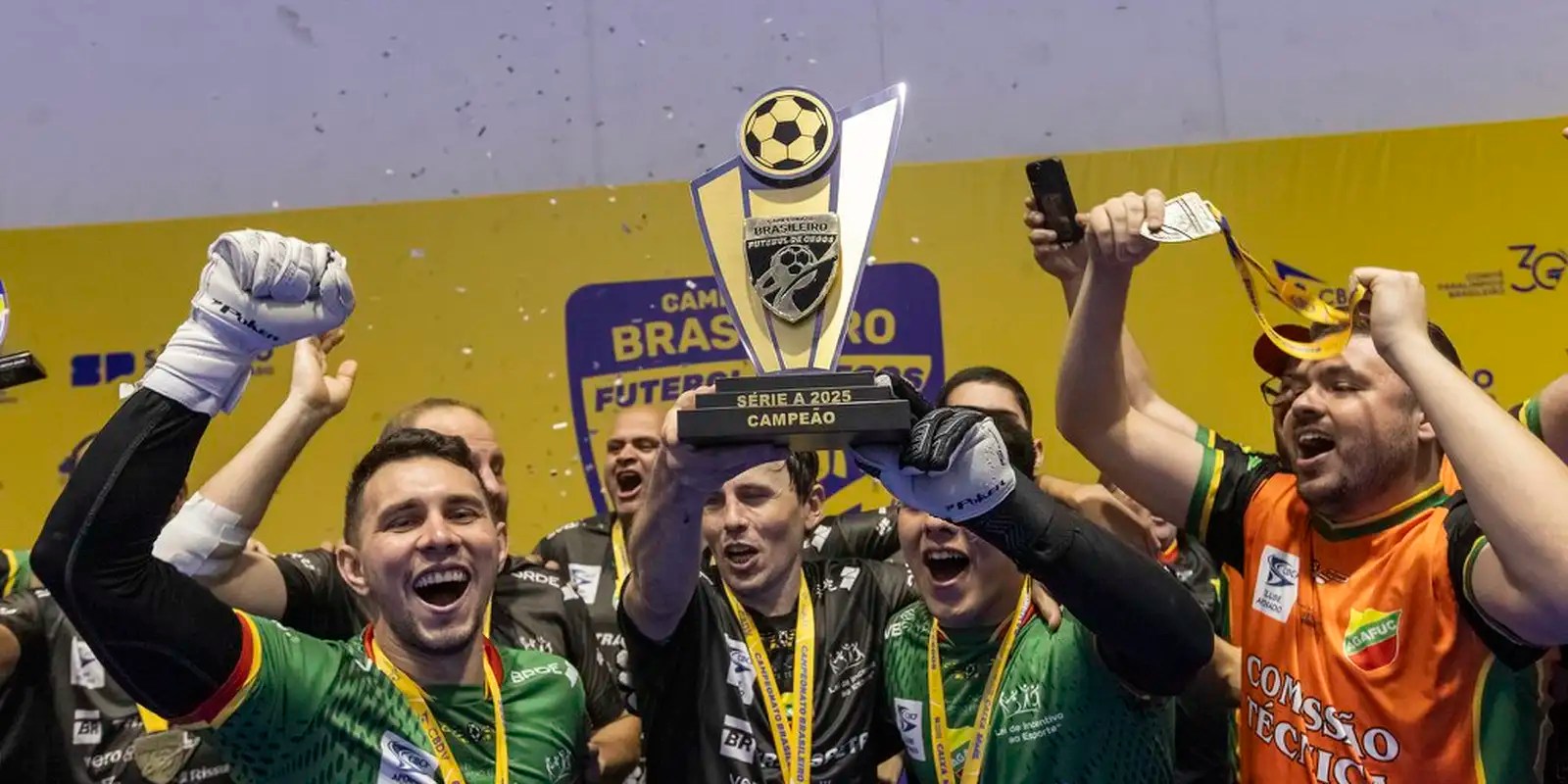 AGAFUC conquista octacampeonato do Brasileiro de futebol de cegos