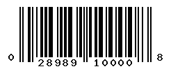 Upc 028989100689 Lookup Barcode Spider