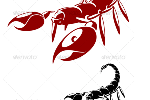 Scorpion Tattoo Design Templates || Free & Premium - Creativetemplate 400_x_600_png