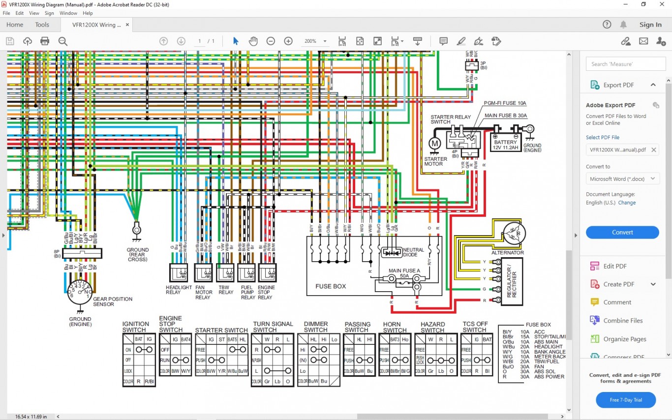Live Wire Lighting Electrical And Wiring Honda Vfr1200x Crosstourer