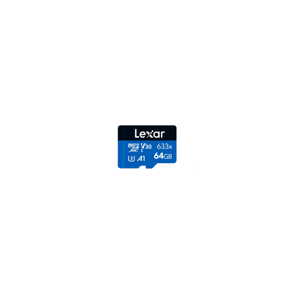 Tarjeta microSDXC Lexar 633x 64GB UHS-I C10