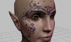 New Dalish Tattoos - Dragon Age: Origins Mods | Gamewatcher 143_x_241_jpg