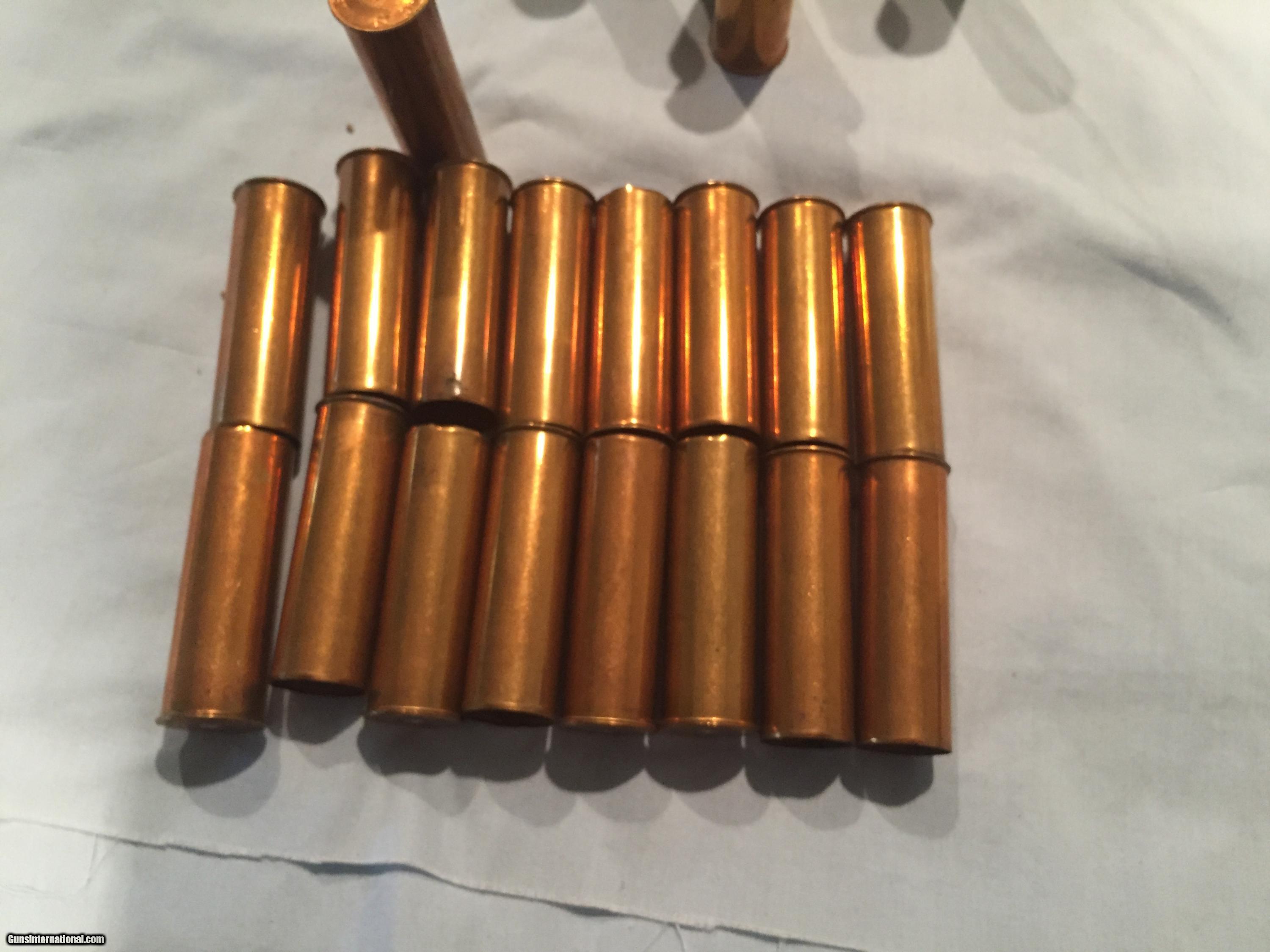 Full box brass 12ga WWII shotgun shells Brass 10 gauge shells