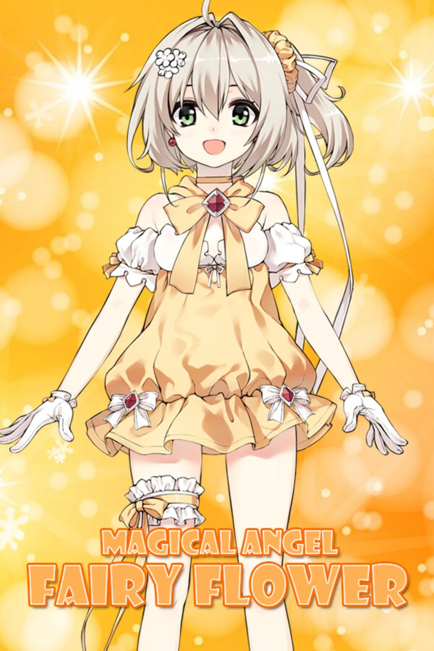 Magical angel fairy flower