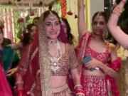 Shraddha Arya beams with joy at her wedding in Delhi, groom Rahul carries  her in his arms. Watch | Television News - The Indian Express  14