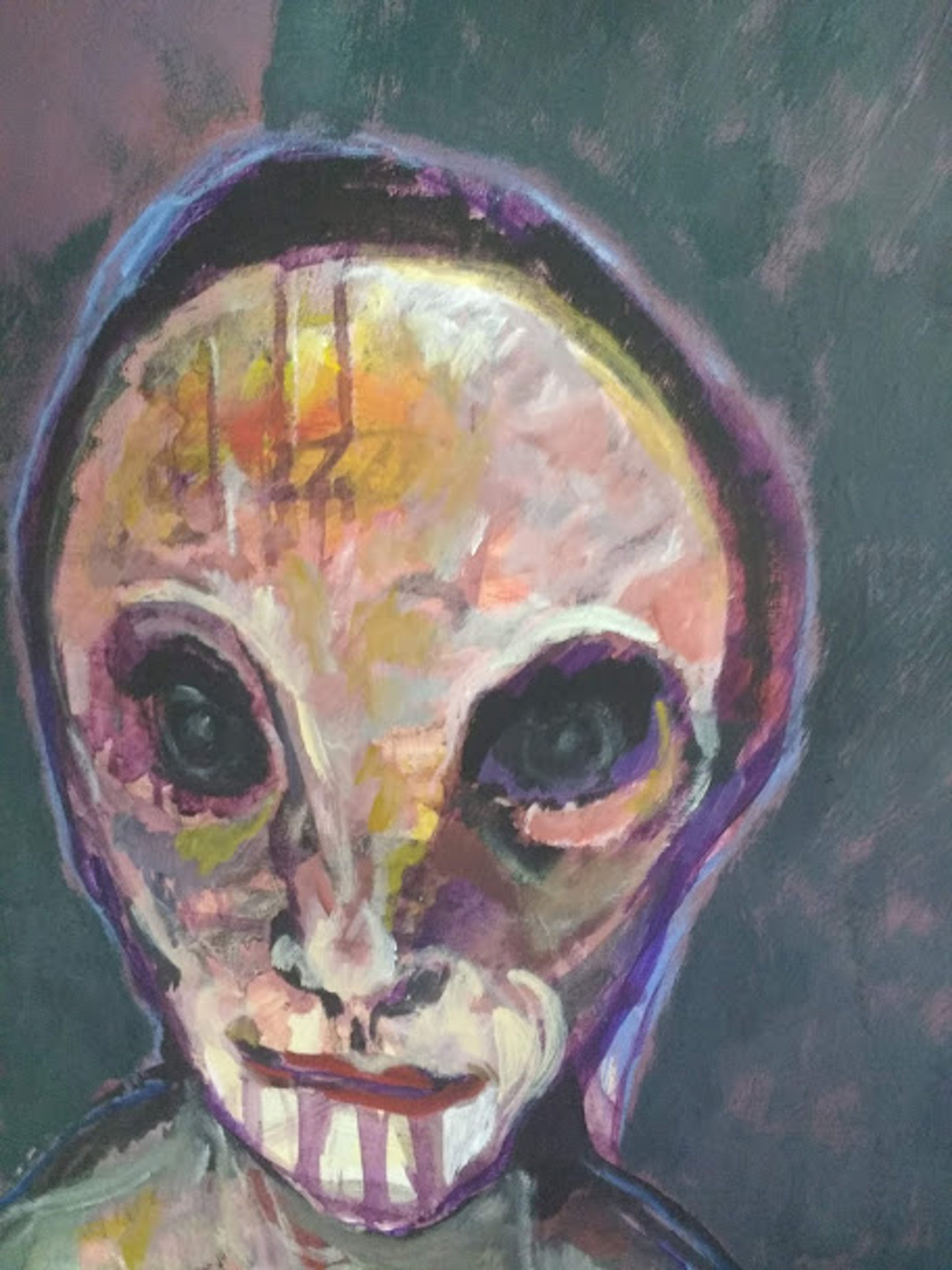 Lucebert Schilderij Op Doek Handgesigneerd Cobra Verkocht Kunstveiling Be