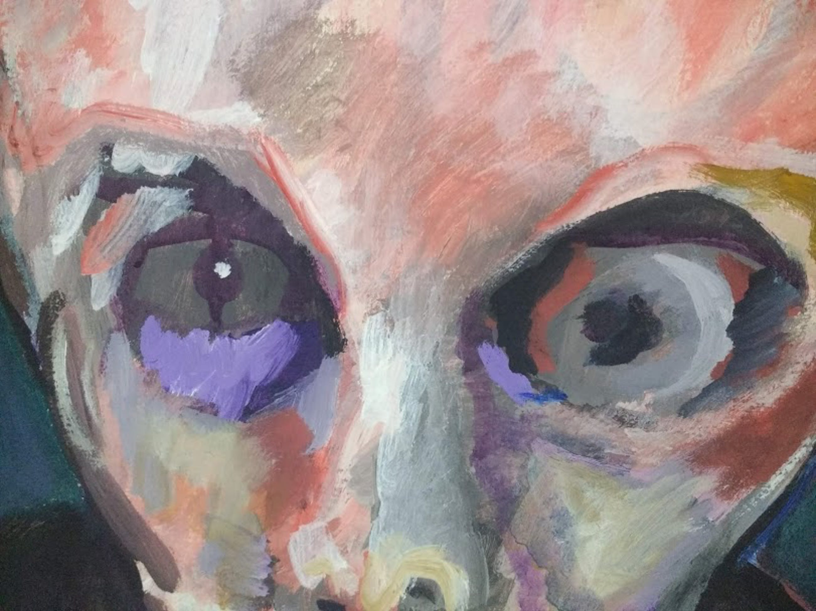 Lucebert Schilderij Op Doek Handgesigneerd Cobra Verkocht Kunstveiling Nl