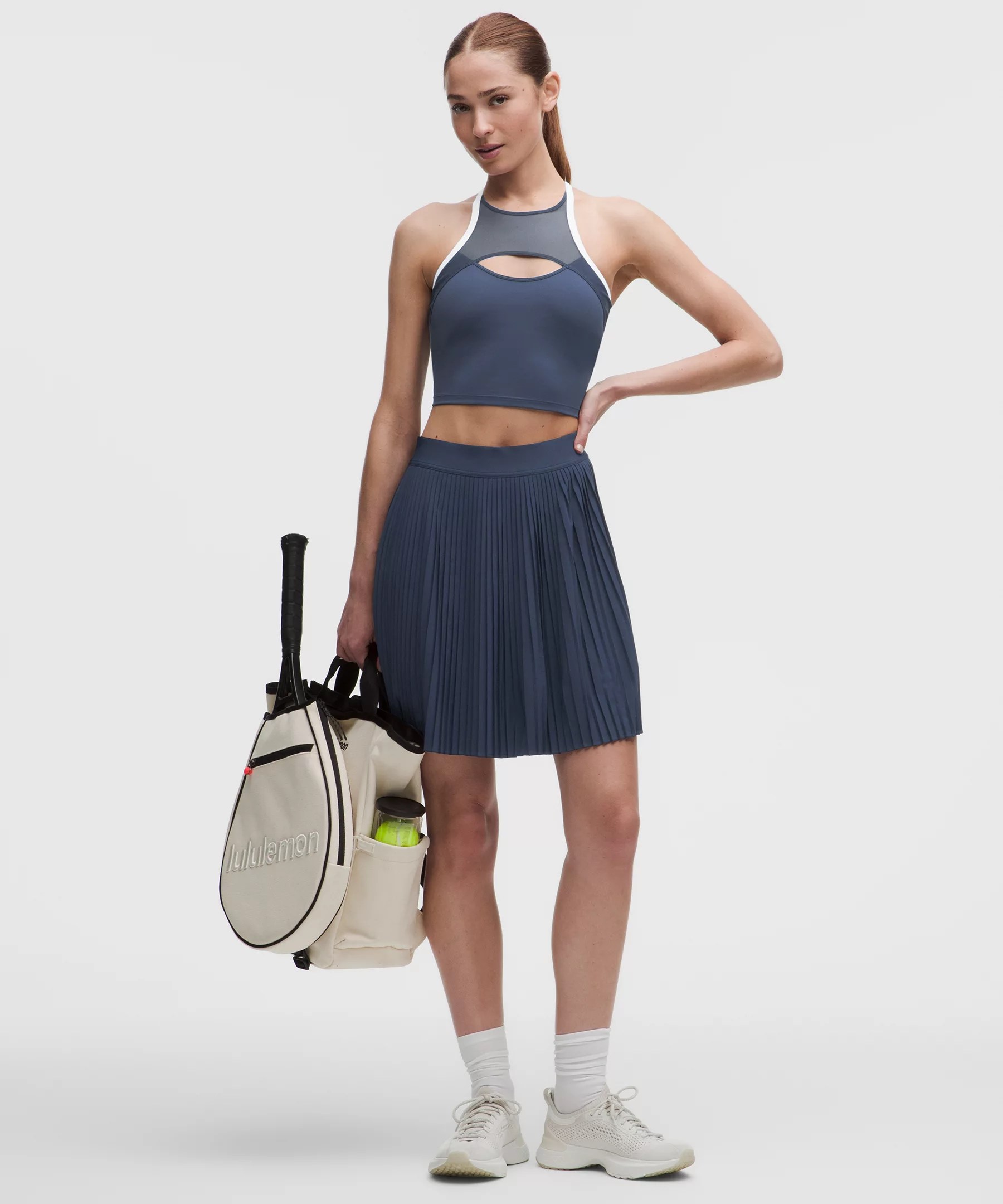 lululemon Women’s Pleated High-Rise Knee-Length Tennis Skirt 