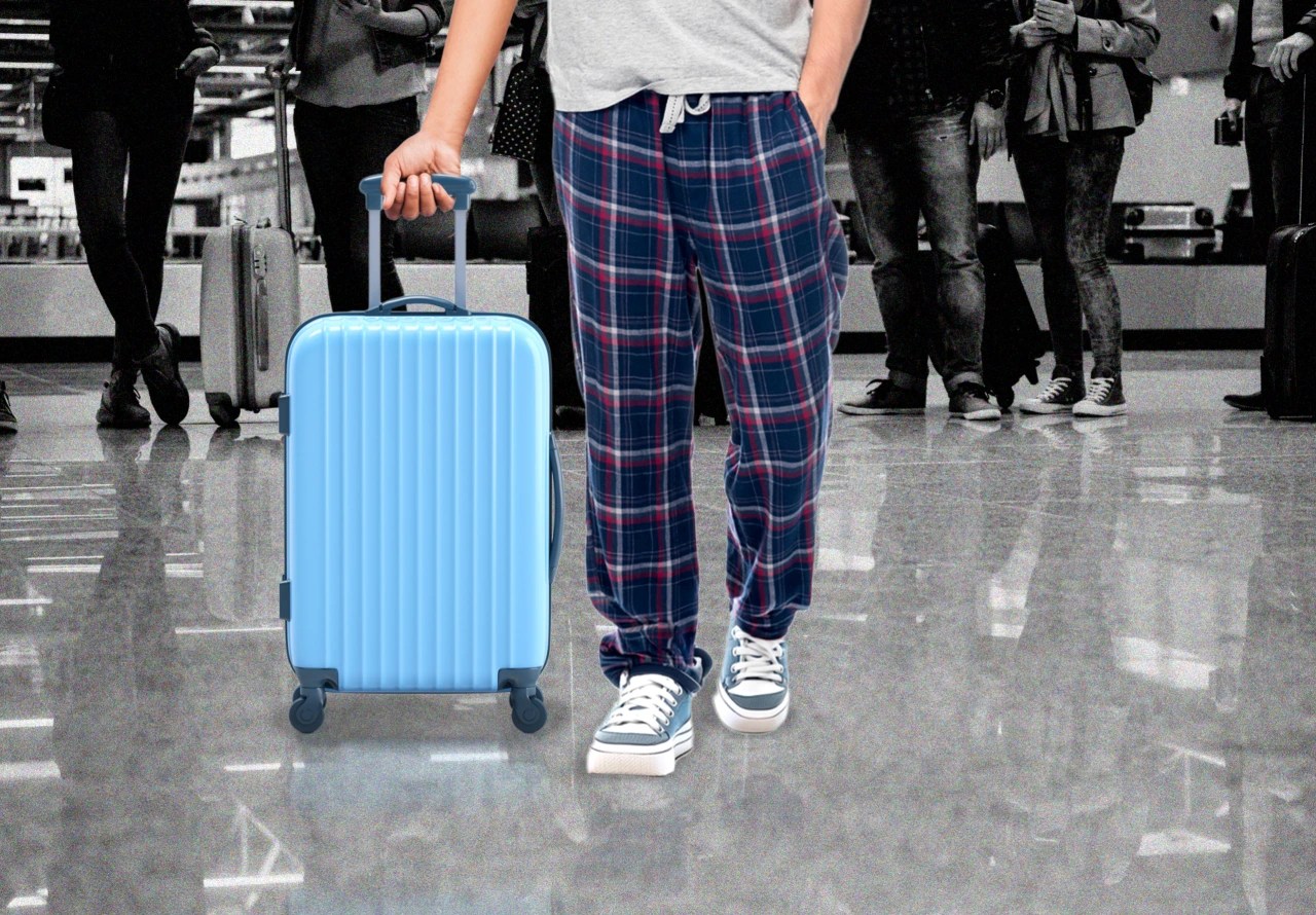 Is it OK to wear pajamas on your next flight? A viral post sparks debate.