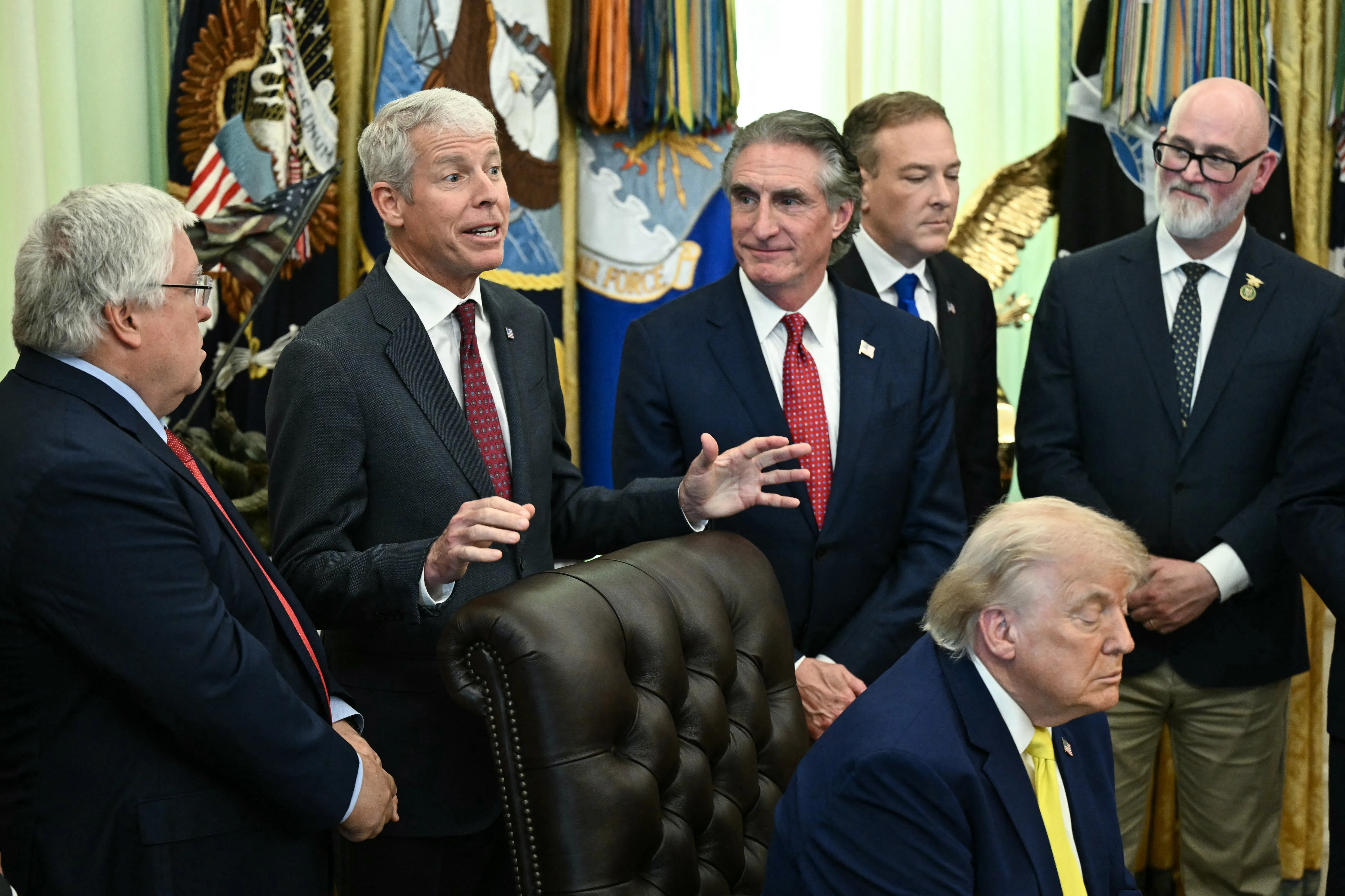 Trump Pitches New “Trump Promenade” in Between Naps in White House