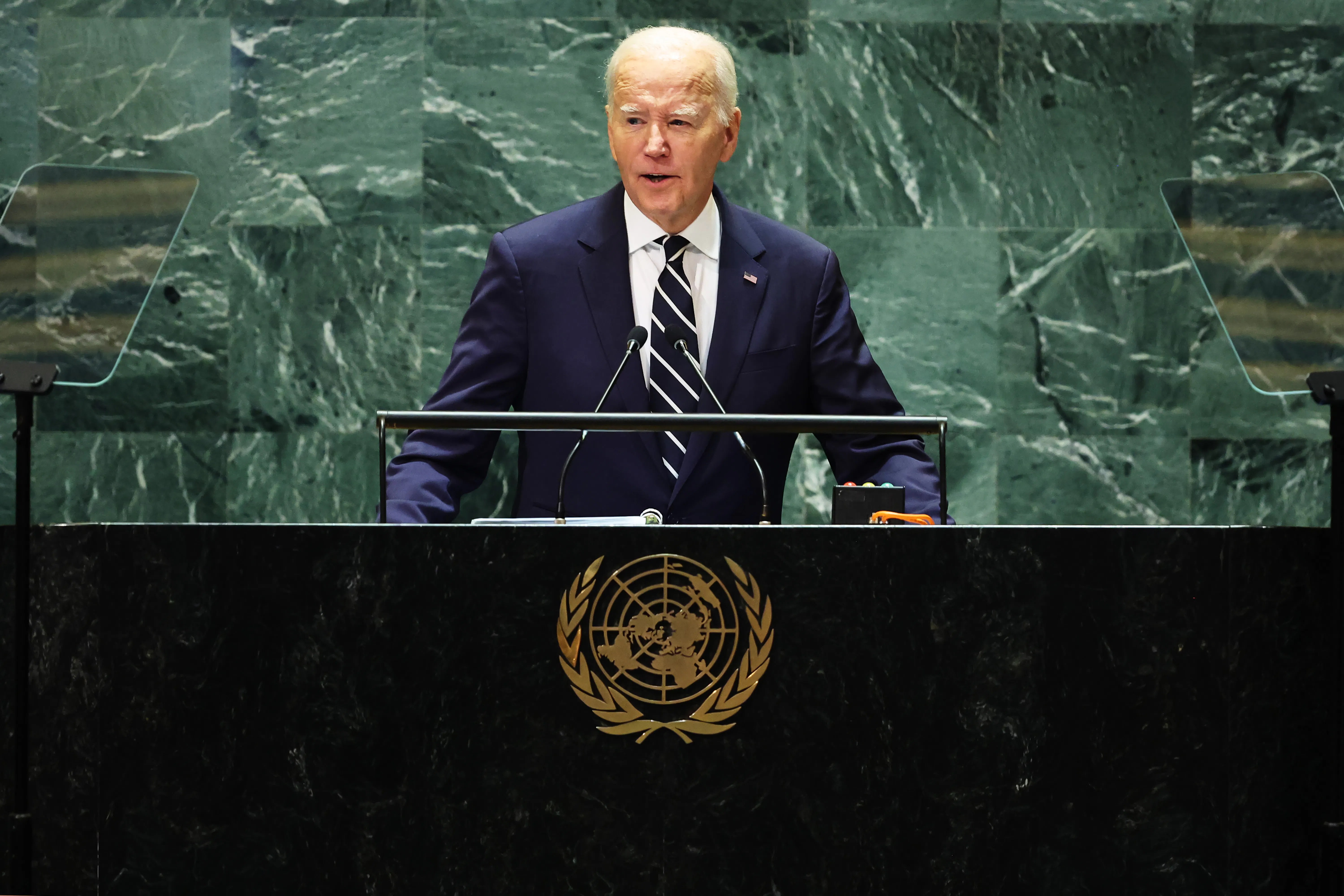 Biden Says U.S. Is On Track to Cut Emissions in Half. That’s Not True.