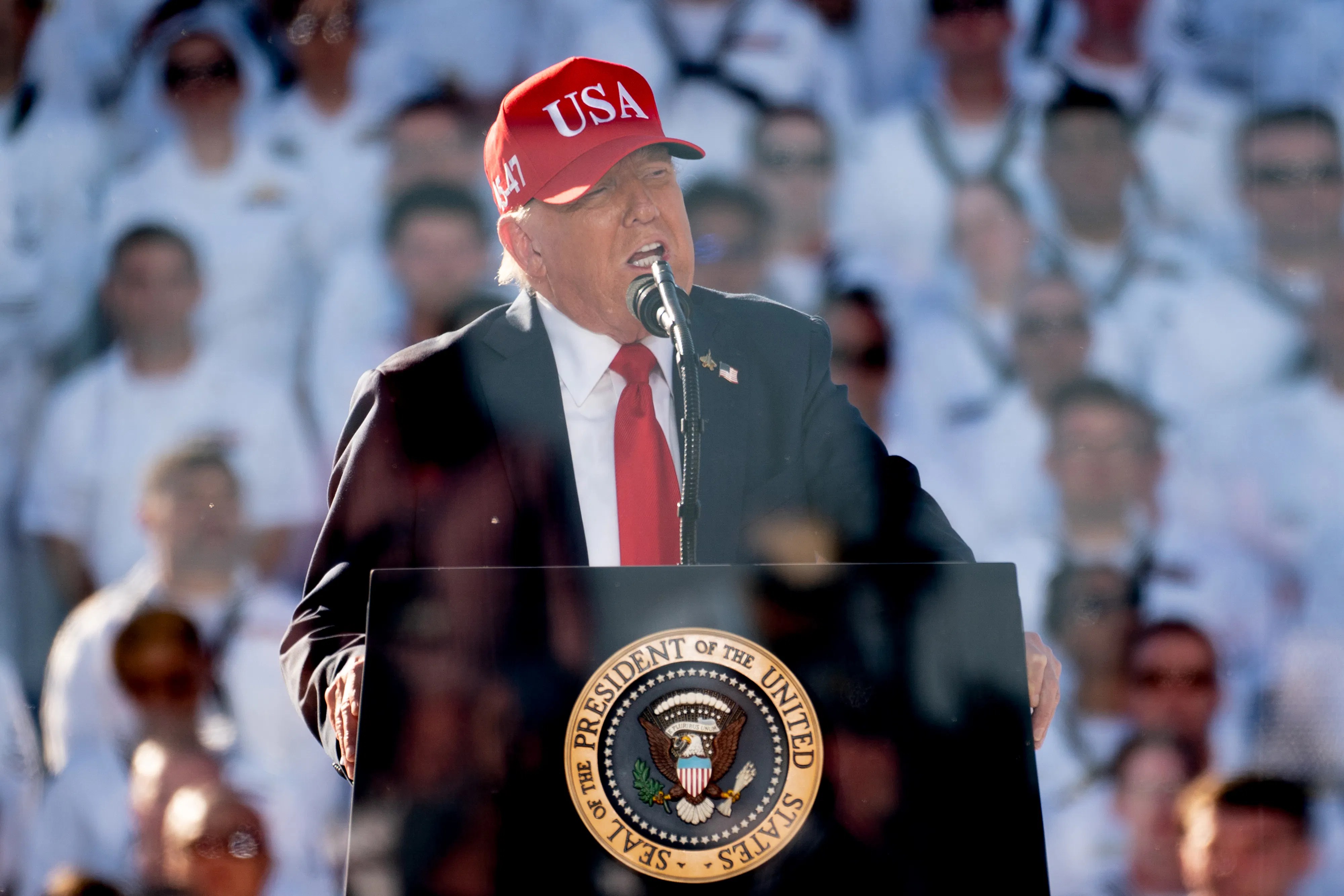 Trump Tells the Navy to View Half the Country as the Enemy