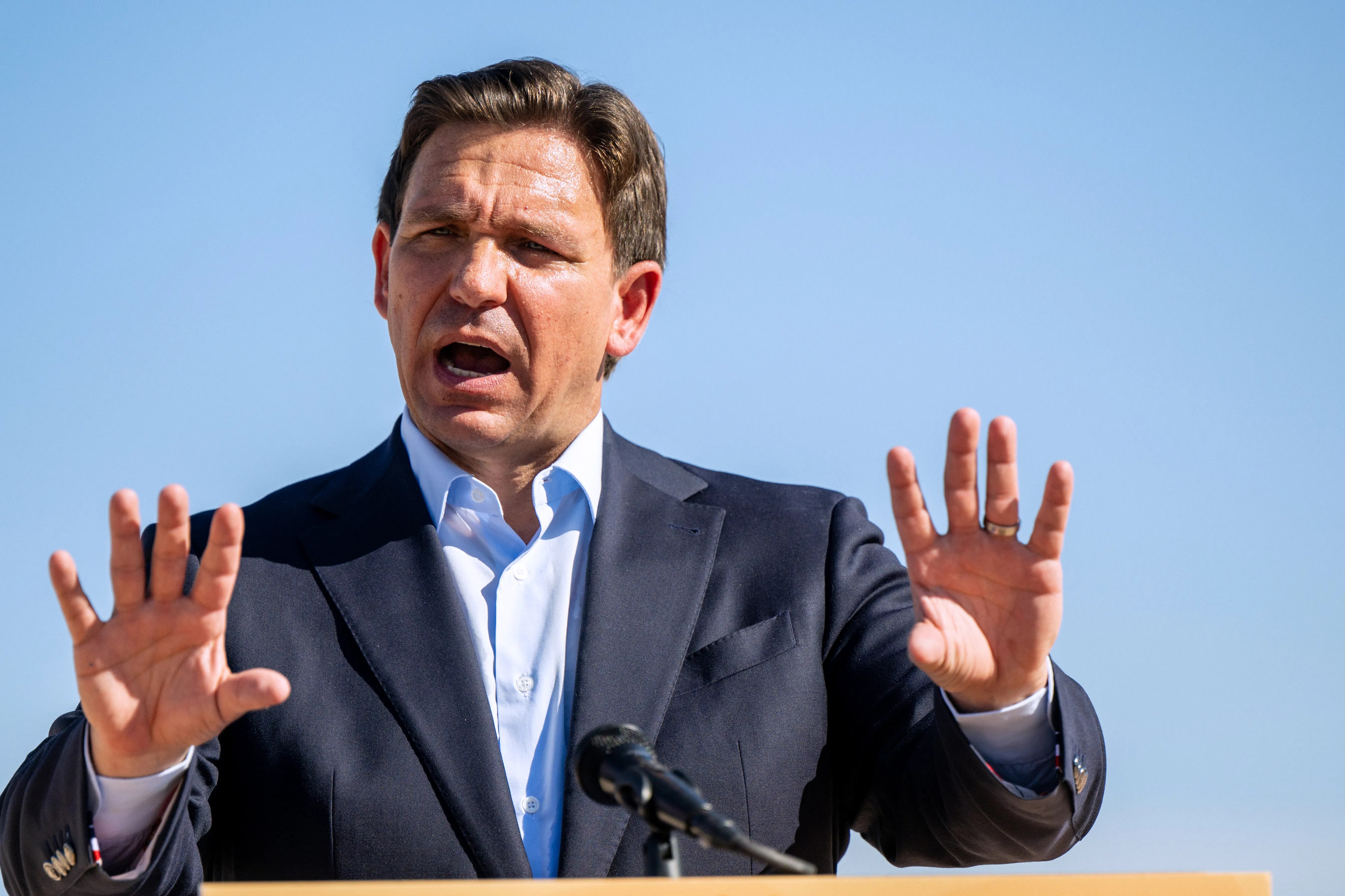 Watch: Ron DeSantis Blows a Fuse Upon Hearing Hurricane Damage Costs
