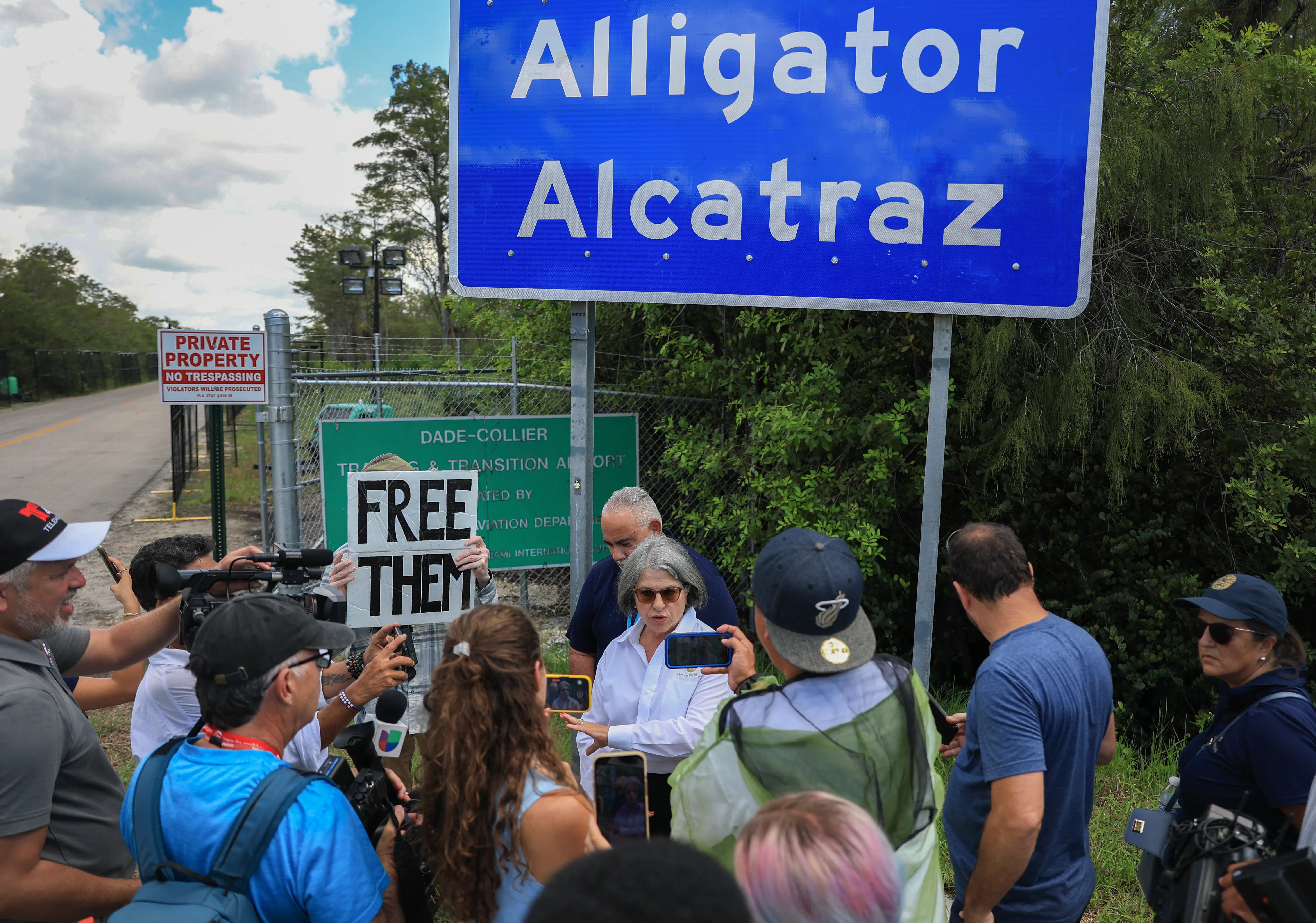 Trump’s Beloved “Alligator Alcatraz” Will Likely Be Empty Very Soon