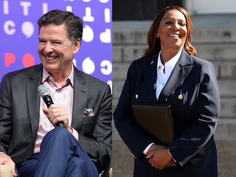 Judge Kills Trump’s Revenge Cases Against James Comey, Letitia James